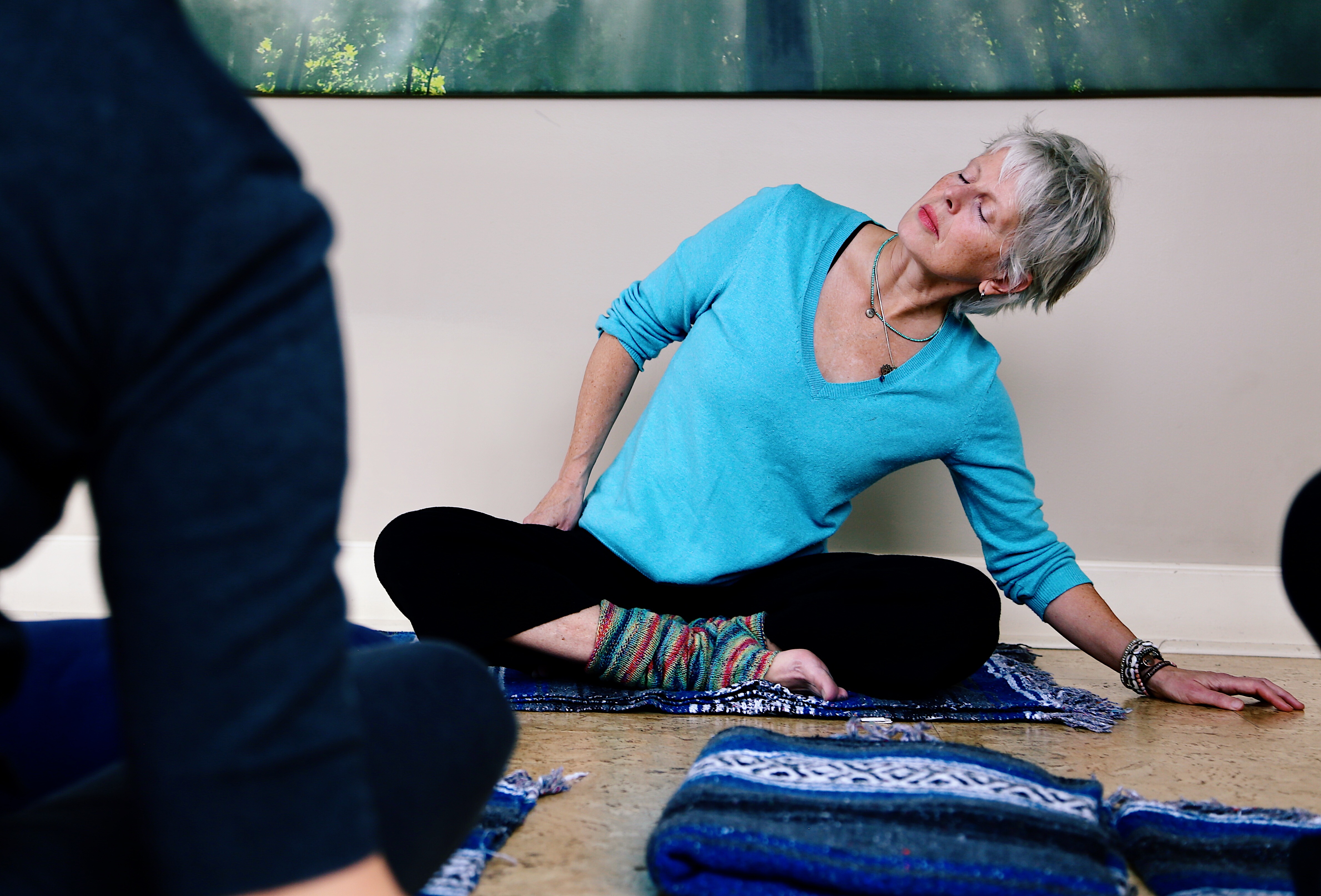 Anne teaching a class